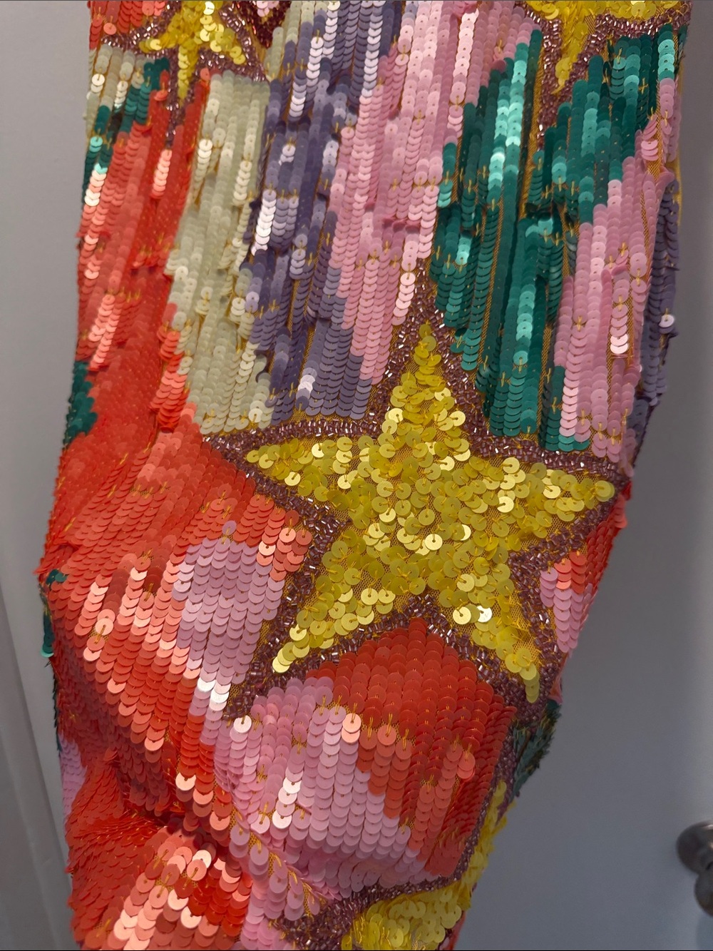 Nasty gal Full Sequin Star & Heart Tank Dress - Multicolor - Picture 3 of 9